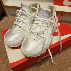 All white huaraches  - SOLD